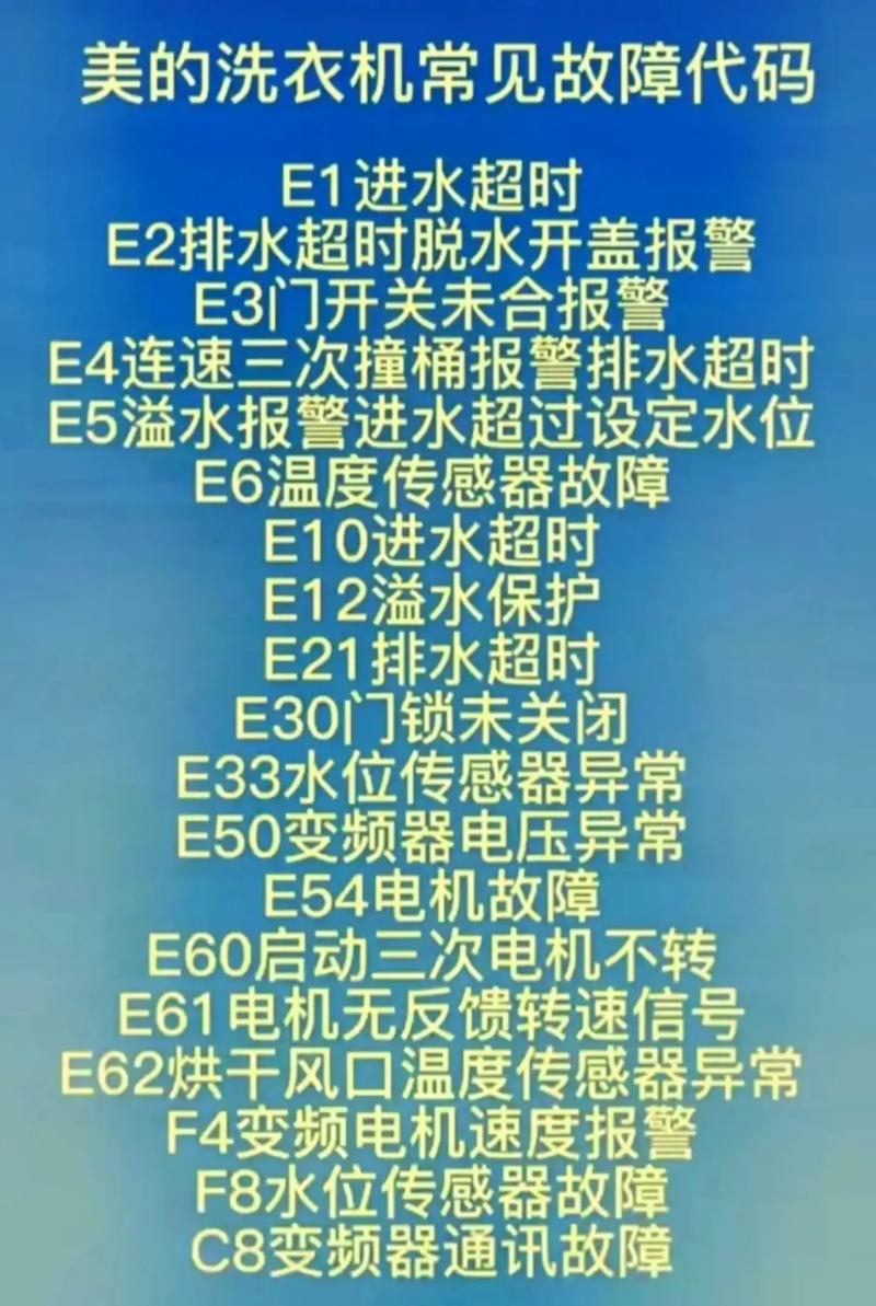 自助洗衣机扫码系统故障