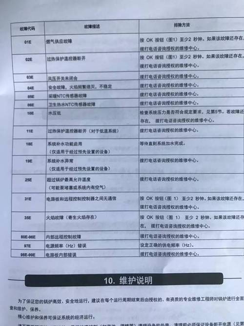 八喜壁挂炉e06故障怎么解决
