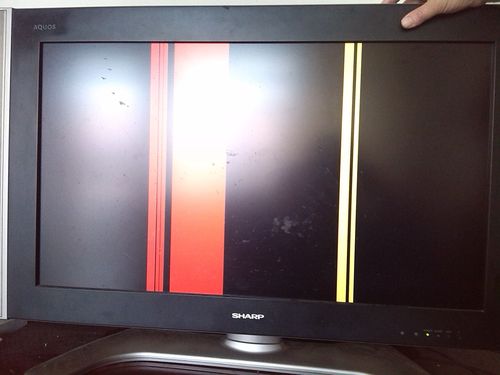 以前黑白电视机故障码图片