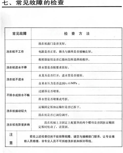 小鸭洗衣机e4故障码