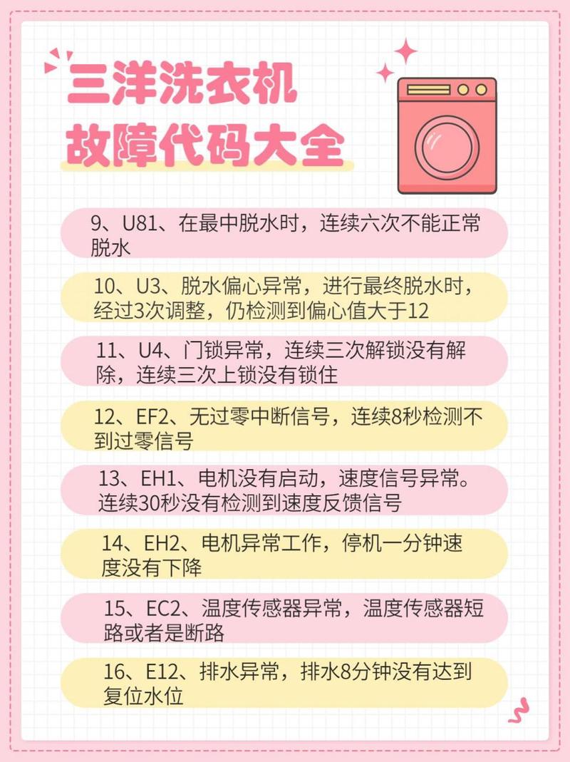 洗衣机报警没故障码什么原因