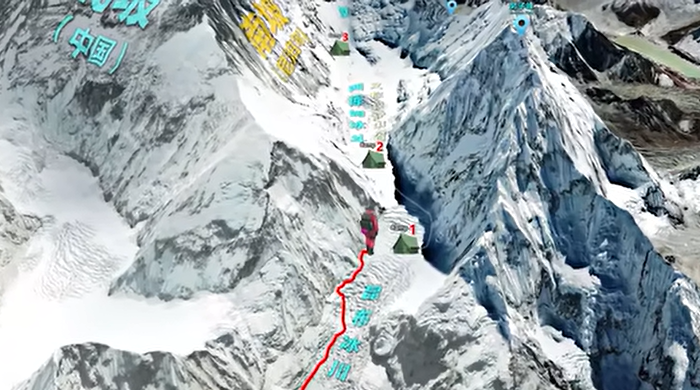 珠穆朗玛峰南坡路线 珠穆朗玛峰南坡路线